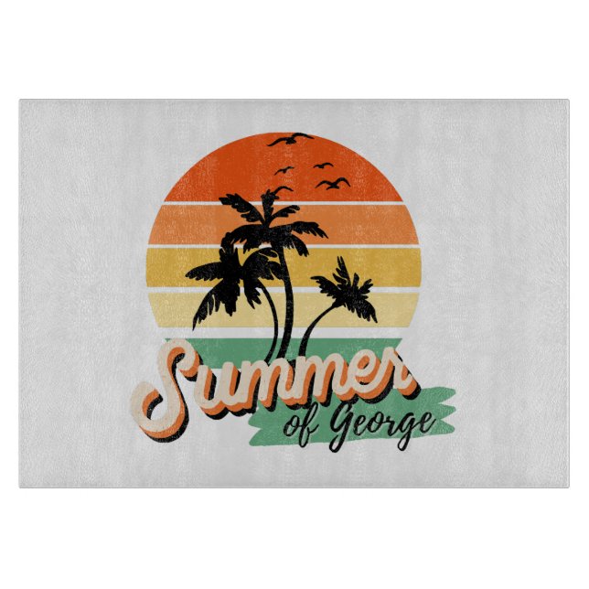 It s The Summer Of George Cutting Board (Front)