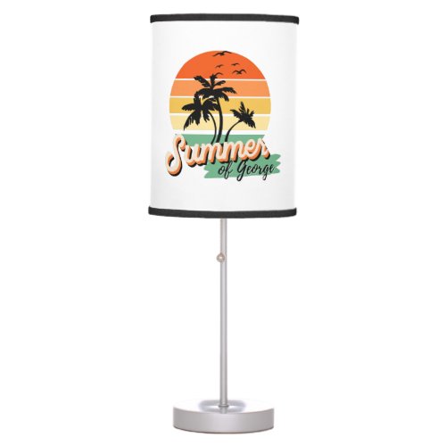 It s The Summer Of George Table Lamp