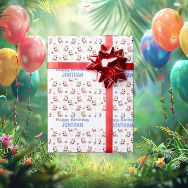 It’s Time to Paw-ty Wrapping Paper (It’s that special day when we celebrate the most important member of the family—your furry little bu)