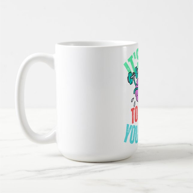 It’s Time To Train Your Mind  Coffee Mug (Left)