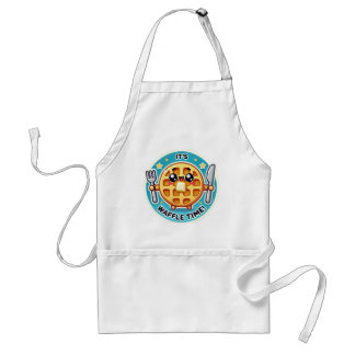 It’s Waffle Time! Funny Kawaii Kitchen Apron