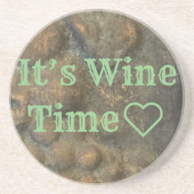 “It’s Wine Time” Coaster