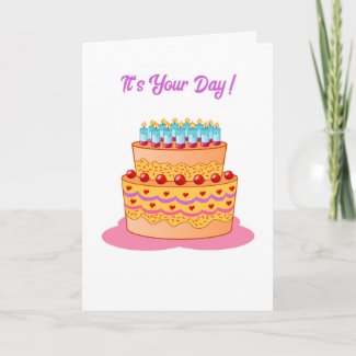 It’s Your Day Birthday Card