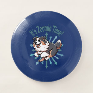 It’s Zoomie Time Australian Shepherd Wham-O Frisbee
