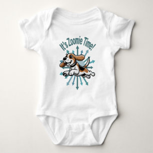 It’s Zoomie Time Beagle Baby Bodysuit