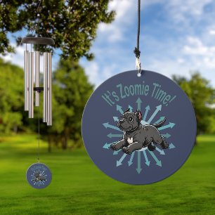 It’s Zoomie Time Cane Corso Wind Chime