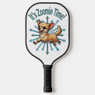 It’s Zoomie Time Chihuahua Pickleball Paddle