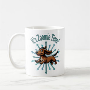 It’s Zoomie Time Dachshund Coffee Mug