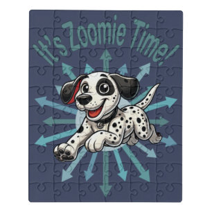 It’s Zoomie Time Dalmatian Jigsaw Puzzle