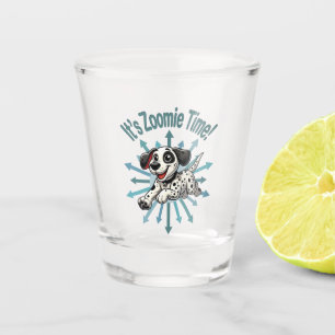 It’s Zoomie Time Dalmatian Shot Glass