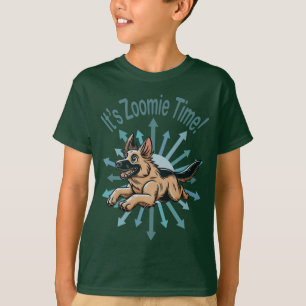 It’s Zoomie Time German Shepherd T-Shirt