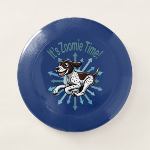It’s Zoomie Time German Shorthaired Pointer Wham-O Frisbee