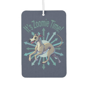 It’s Zoomie Time Greyhound Air Freshener