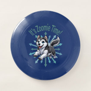 It’s Zoomie Time Husky Wham-O Frisbee