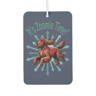 It’s Zoomie Time Irish Setter Air Freshener