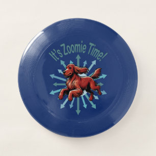 It’s Zoomie Time Irish Setter Wham-O Frisbee