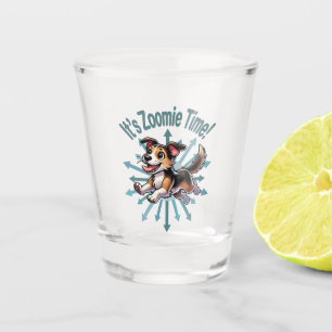 It’s Zoomie Time Mutt Shot Glass
