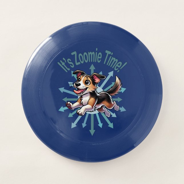 It’s Zoomie Time Mutt Wham-O Frisbee (Front)