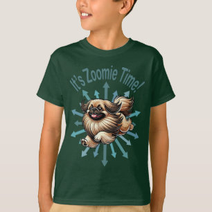 It’s Zoomie Time Pekingese T-Shirt