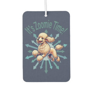 It’s Zoomie Time Poodle Air Freshener