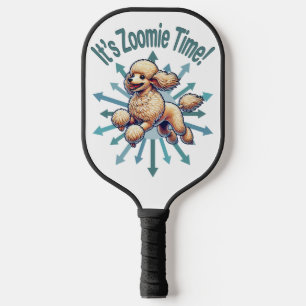 It’s Zoomie Time Poodle Pickleball Paddle