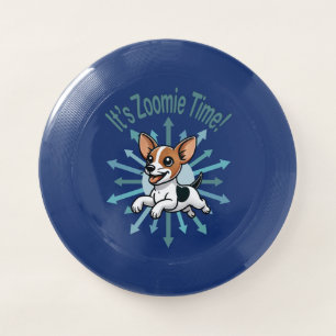 It’s Zoomie Time Rat Terrier Wham-O Frisbee