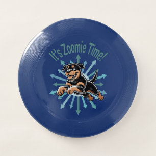 It’s Zoomie Time Rottweiler Wham-O Frisbee