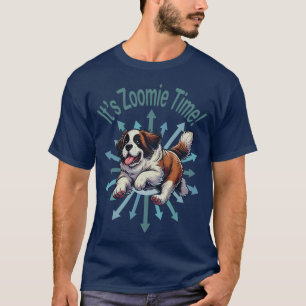 It’s Zoomie Time Saint Bernard T-Shirt