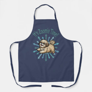It’s Zoomie Time Shih Tzu Apron