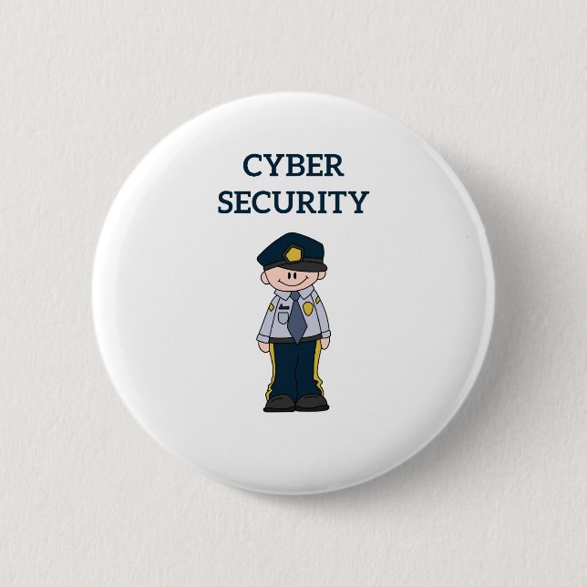 IT Security: Digital Defender Button (Front)