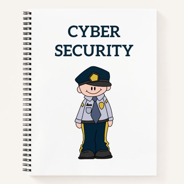 IT Security: Digital Defender Notebook (Front)