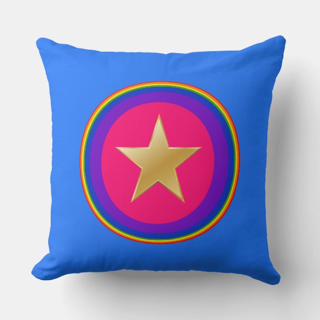 It sees hero throw pillow (Front)