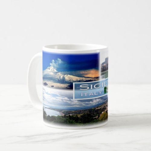 IT Sicily _ Etna Volcano _ Cefalu _ Taormina _ Coffee Mug