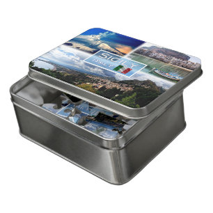 IT Sicily - Etna Volcano - Cefalu' - Taormina - Jigsaw Puzzle