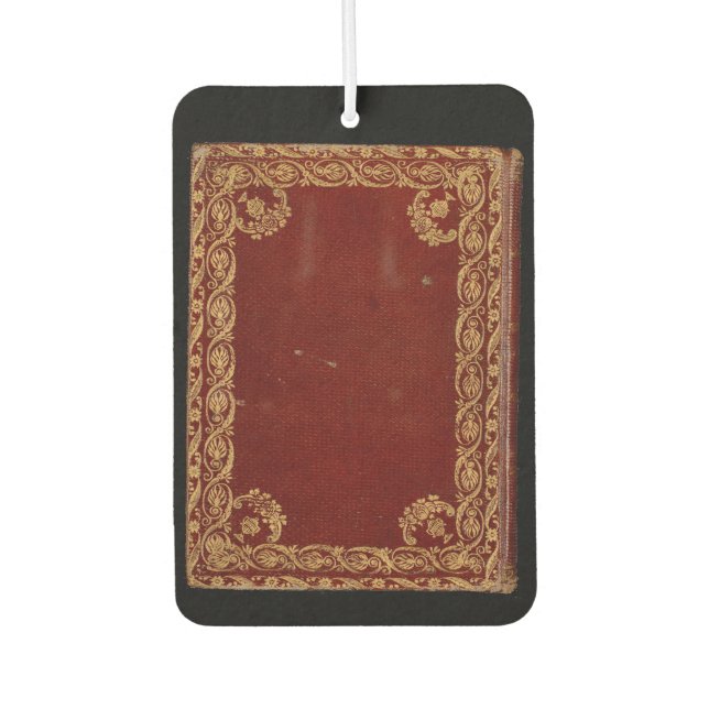 It Smells Like An Old Book In Here Air Freshener (Front)