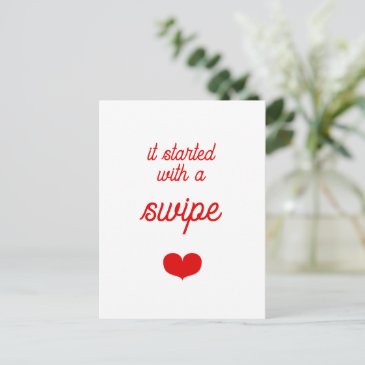 It started with a Swipe - Funny Love Quote