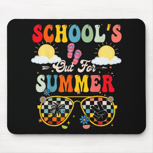 It Summer Break Yet Lunch Lady Last Day Of School  Mouse Pad (Front)