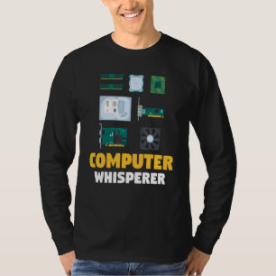 IT Support Computer Programmer Computer Whispere T-Shirt