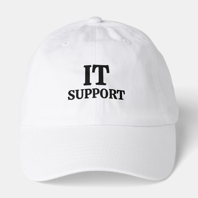 IT Support Hat (Front)