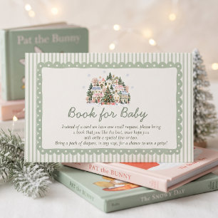 It Take A Village Baby Shower Book For Baby Enclosure Card