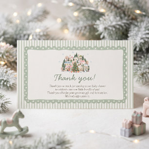 It Take A Village Baby Shower Thank You Enclosure Card