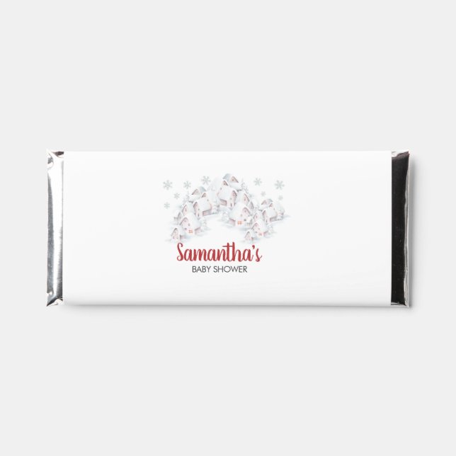 It Takes a Village Baby Shower Hershey Bar Favors (Front)