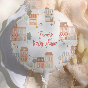 It Takes A Village Cutte Modern Baby Shower Balloon