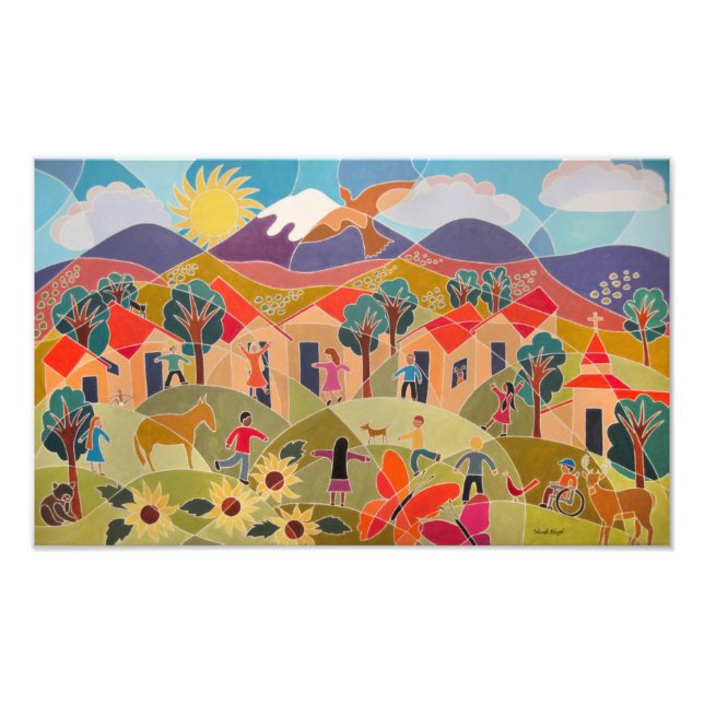 It Takes A VIllage Photo Print (Front)