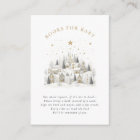 It Takes a Village Snowy Whimsical Baby Shower