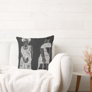 It Takes a Village Throw Pillow