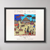 It Takes a Village - Tribal African Heritage
