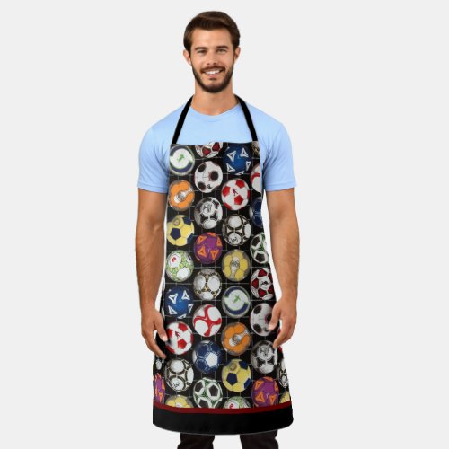 It Takes Balls to Play Soccer Apron