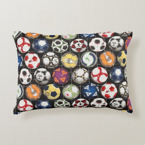 It Takes Balls to Play Soccer Decorative Pillow