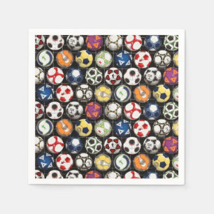 It Takes Balls to Play Soccer Napkins